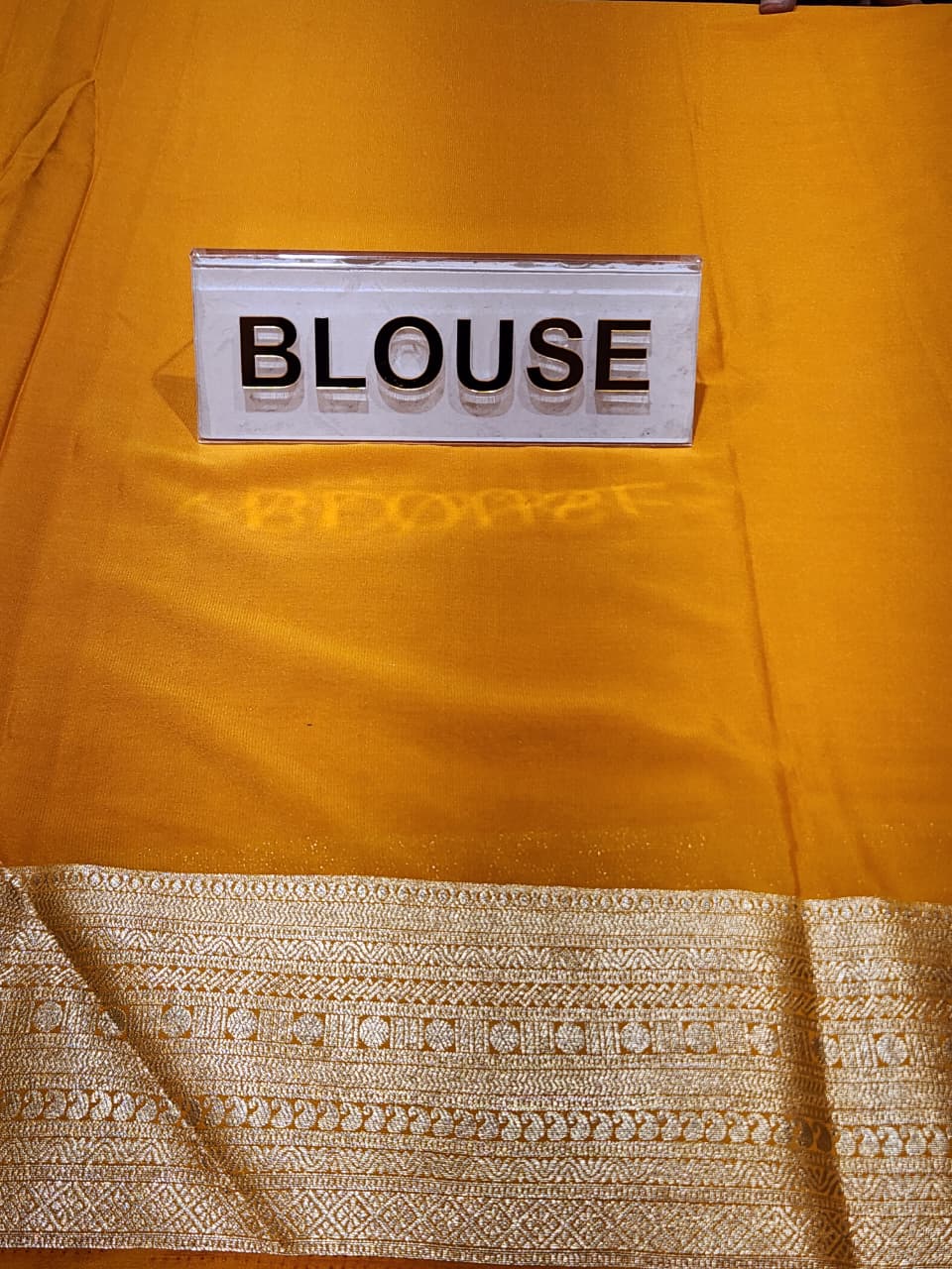 Semi Mysore Silk Saree.
