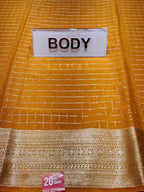 Semi Mysore Silk Saree.