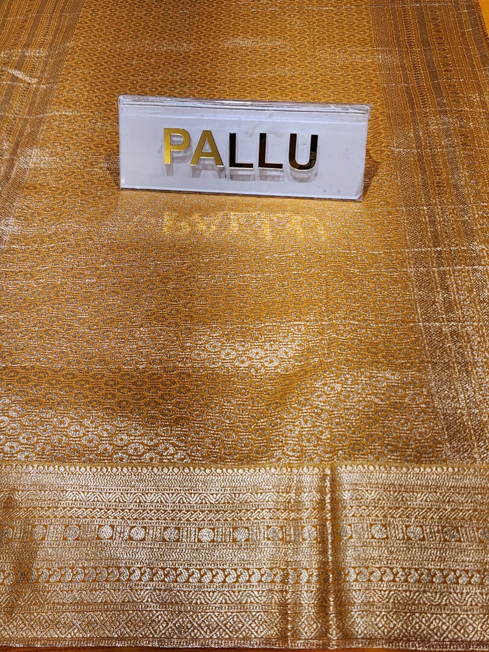Semi Mysore Silk Saree.