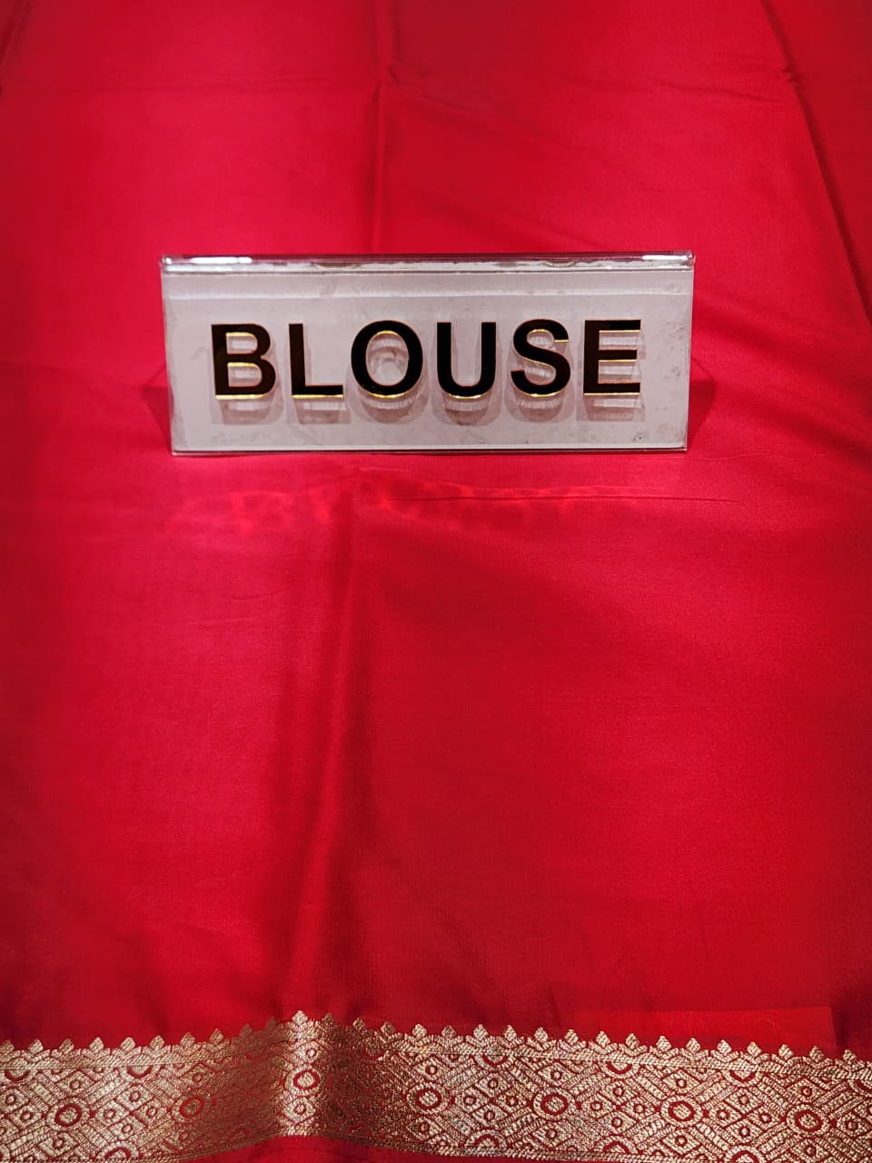 Semi Mysore Silk Saree.