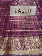 Semi Mysore Silk Saree.