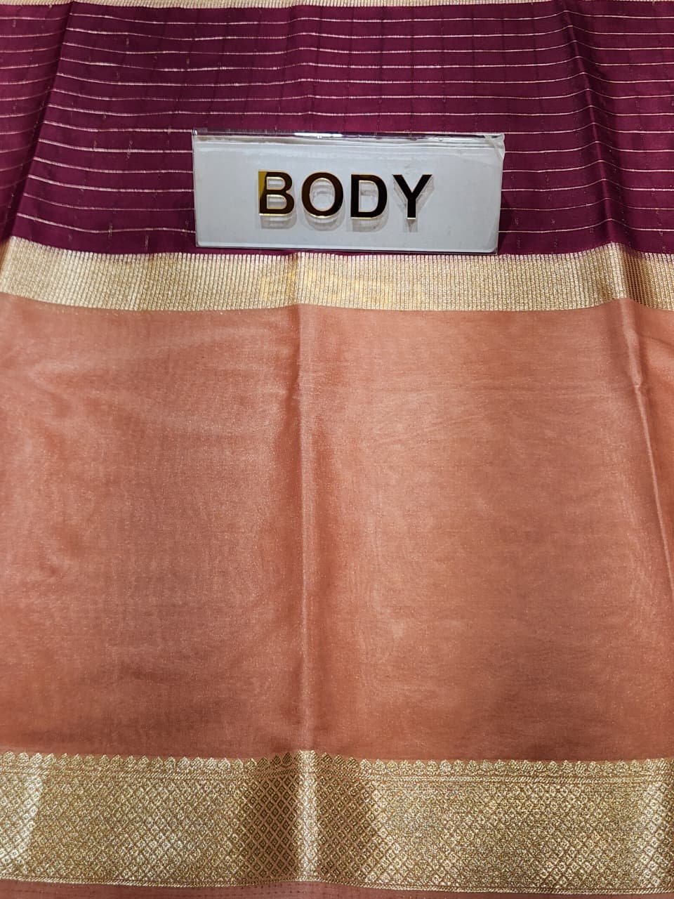 Semi Mysore Silk Saree.