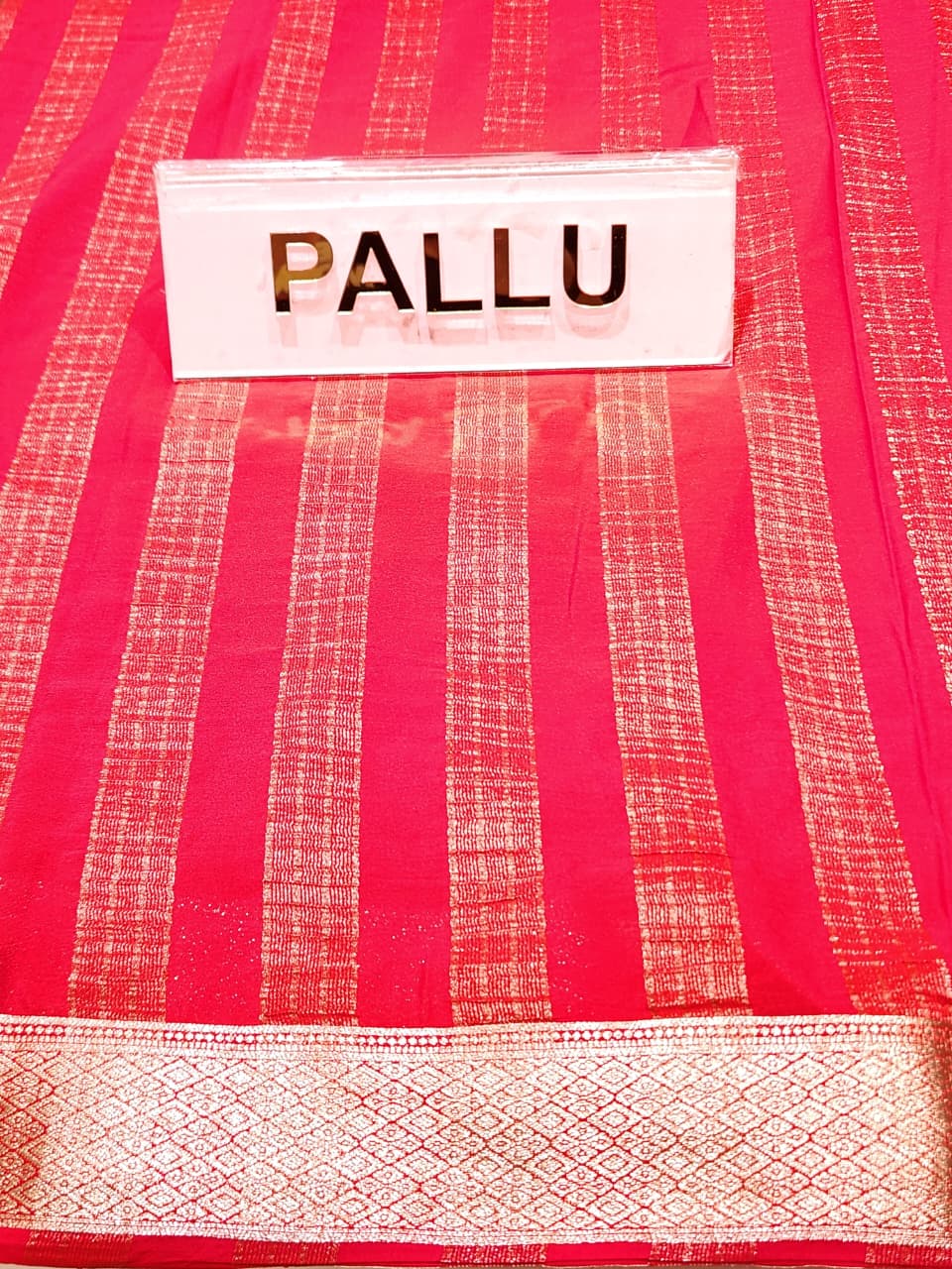 Semi Mysore Silk Saree.