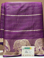 Semi Mysore Silk Saree.