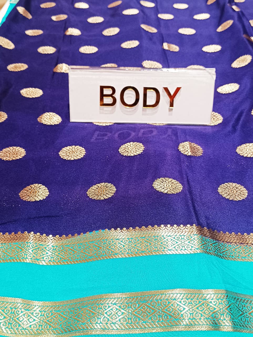 Semi Mysore Silk Saree.