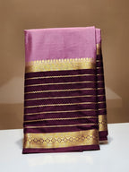 Semi Mysore Silk Saree.