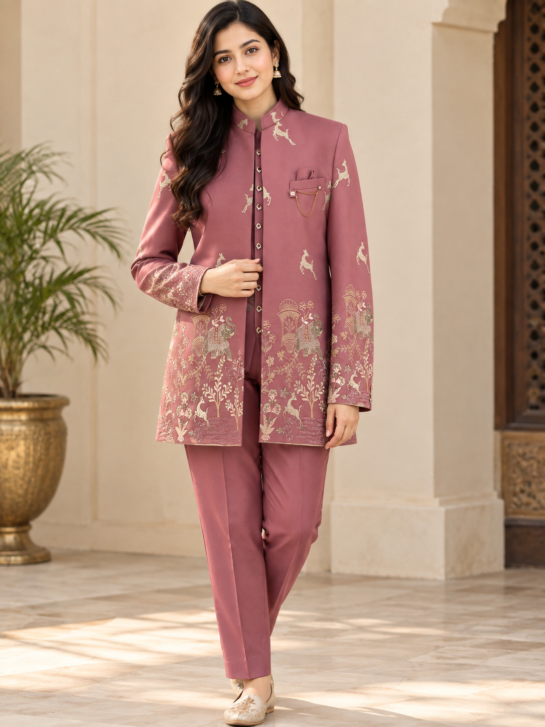 Traditional Men's Classic Jodhpuri Suit