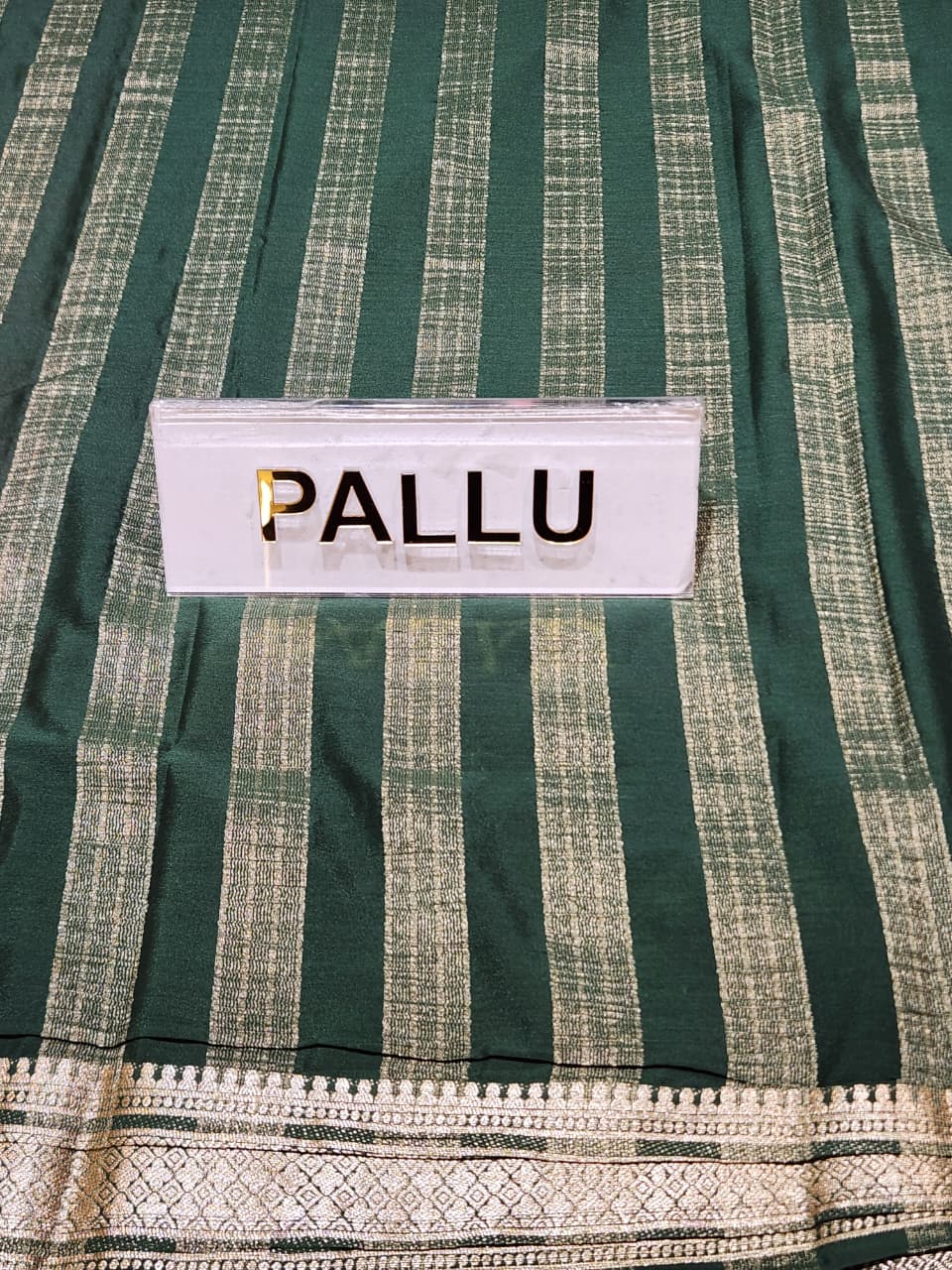 Semi Mysore Silk Saree.