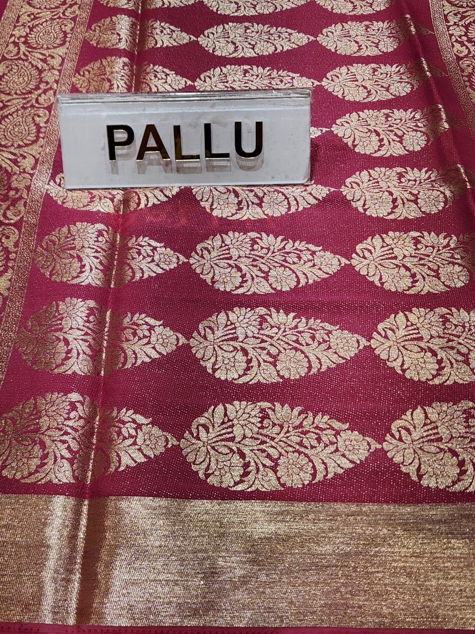 Semi Mysore Silk Saree.
