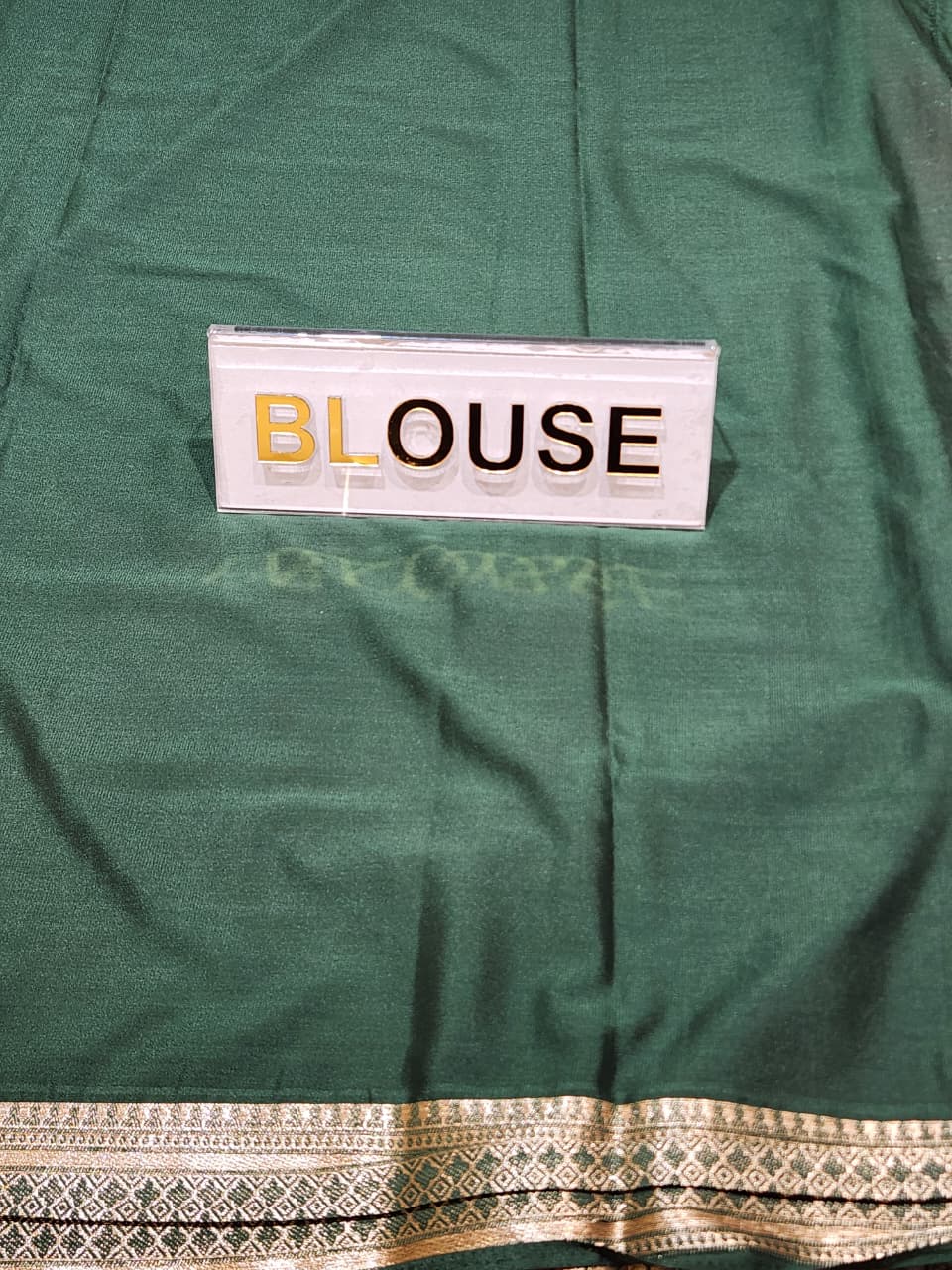 Semi Mysore Silk Saree.