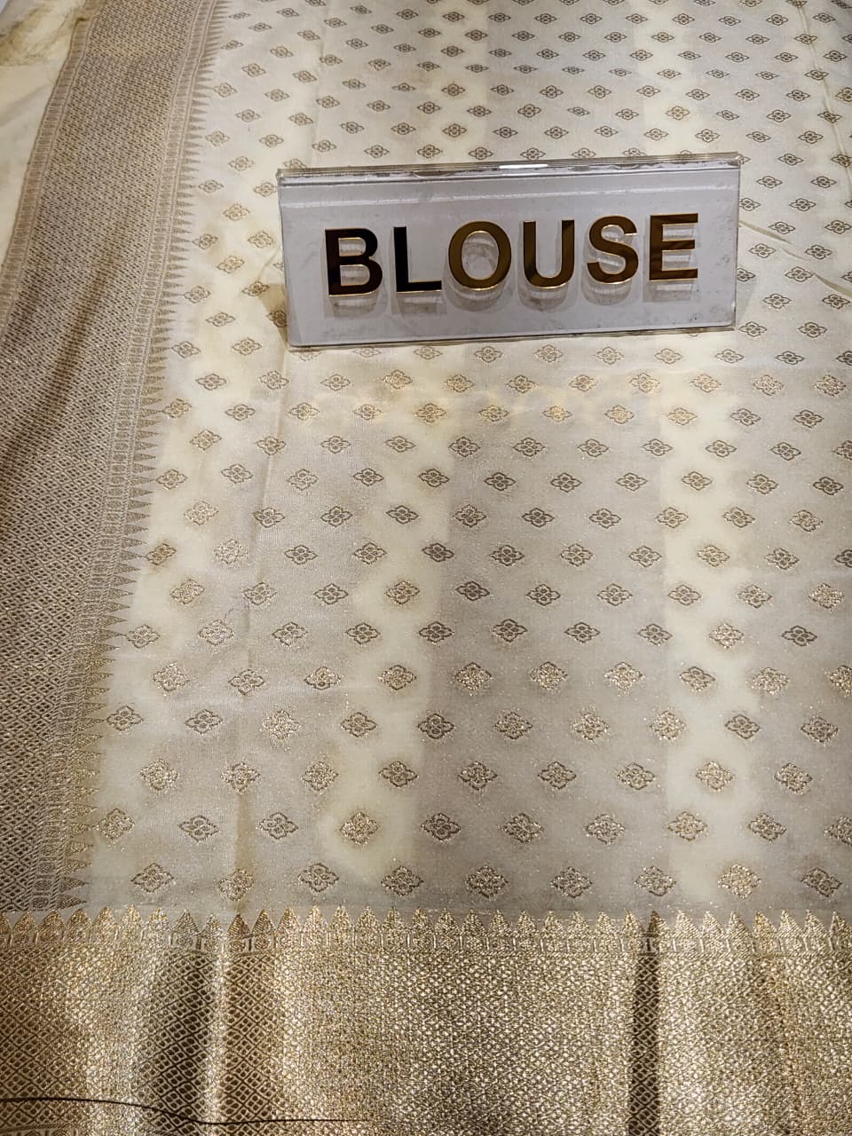 Semi Mysore Silk Saree.