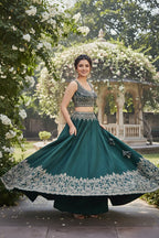 Latest Semi Stitched GeorgetteLehenga Choli With Dupatta.