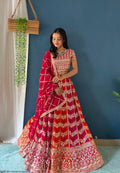 Latest Semi Stitched GeorgetteLehenga Choli With Dupatta.