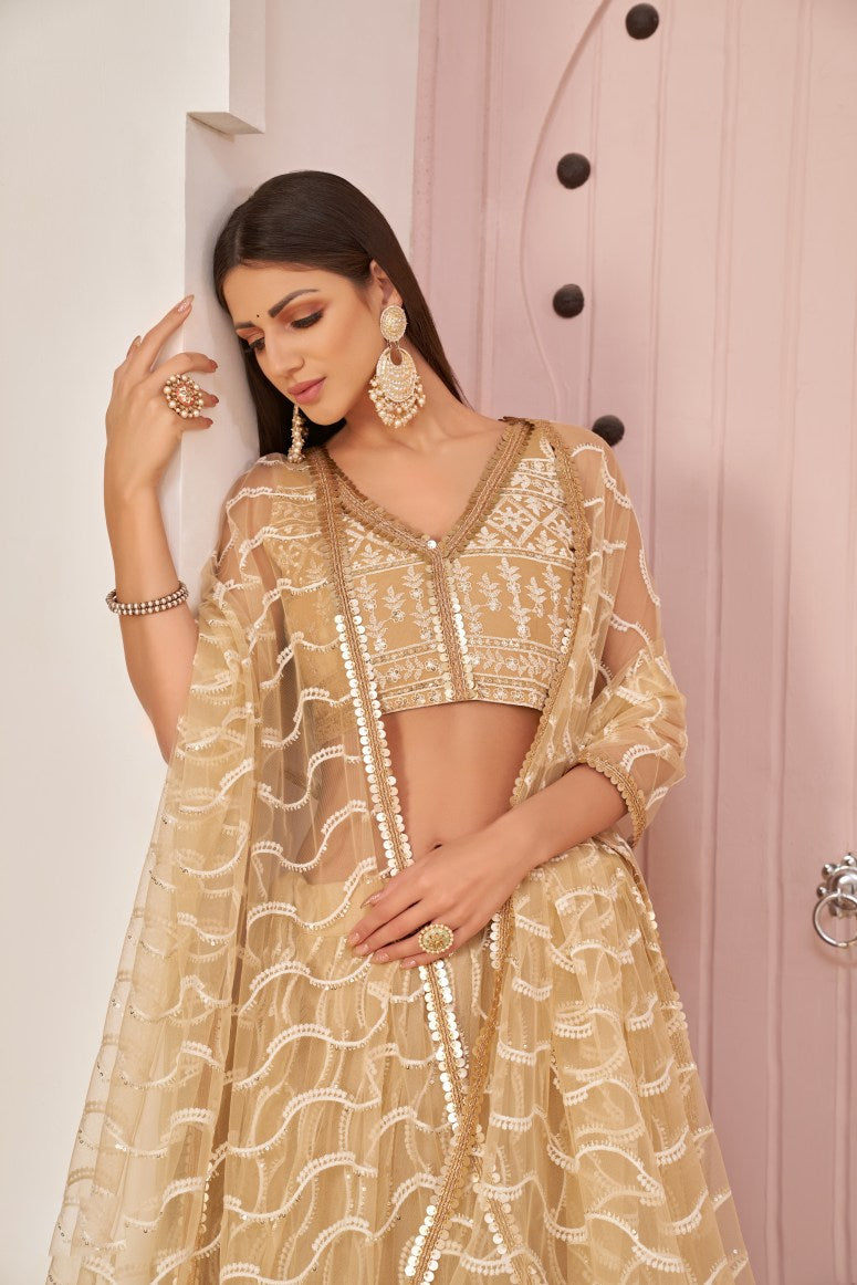 Latest Semi Stitched Lehenga Choli With Dupatta.
