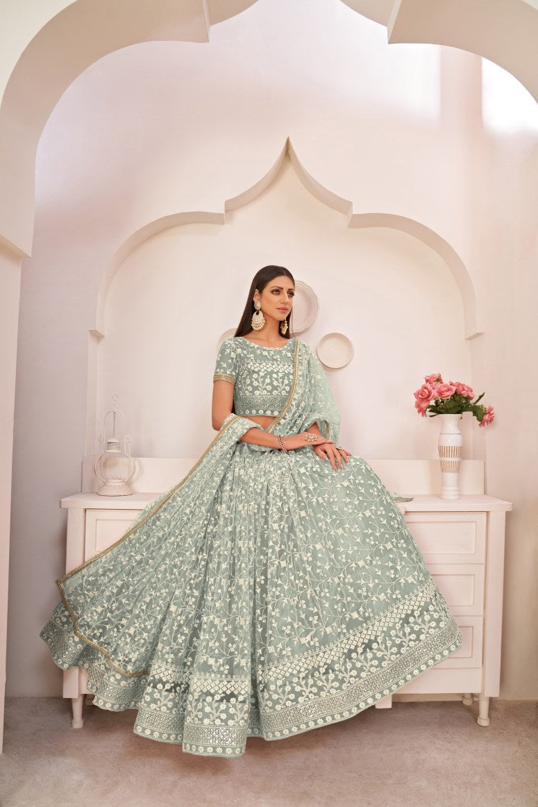 Latest Semi Stitched Lehenga Choli With Dupatta.