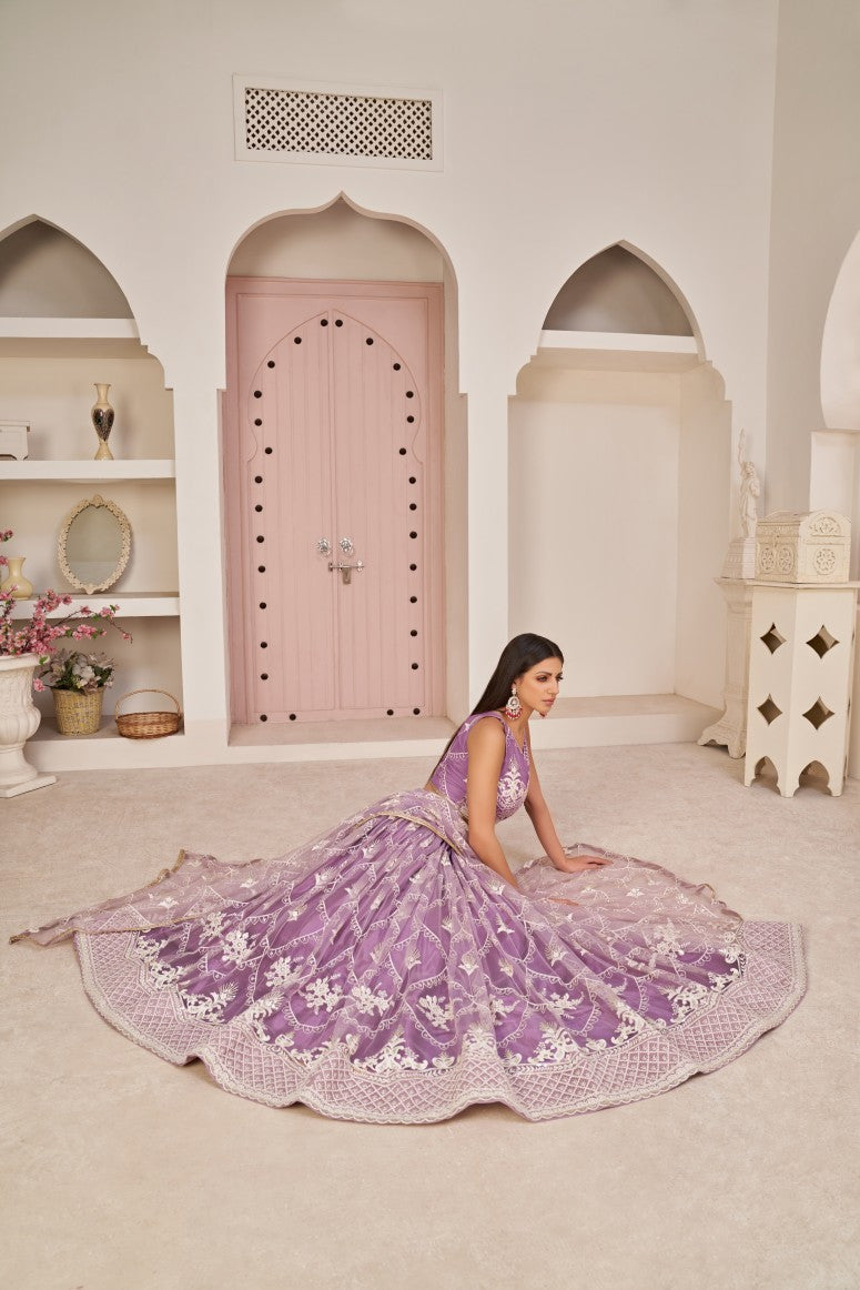 Latest Semi Stitched Lehenga Choli With Dupatta.