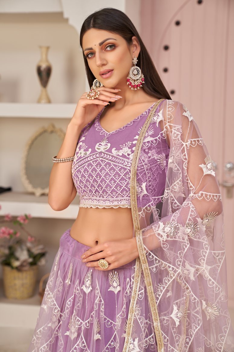Latest Semi Stitched Lehenga Choli With Dupatta.