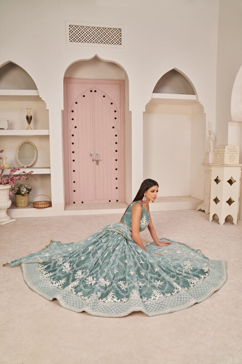 Latest Semi Stitched Lehenga Choli With Dupatta.