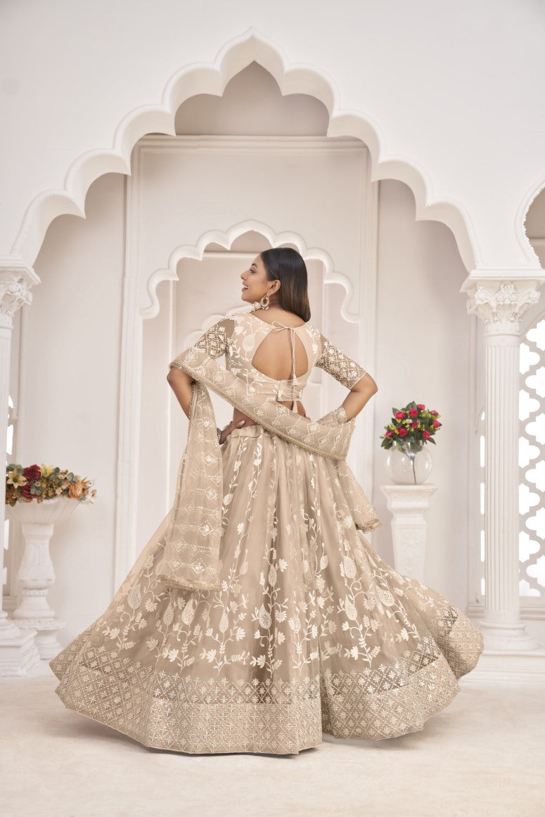 Latest Semi Stitched Lehenga Choli With Dupatta.