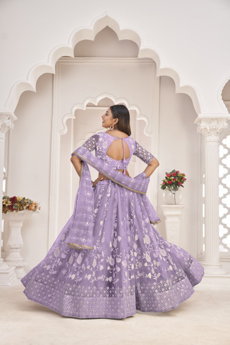 Latest Semi Stitched Lehenga Choli With Dupatta.