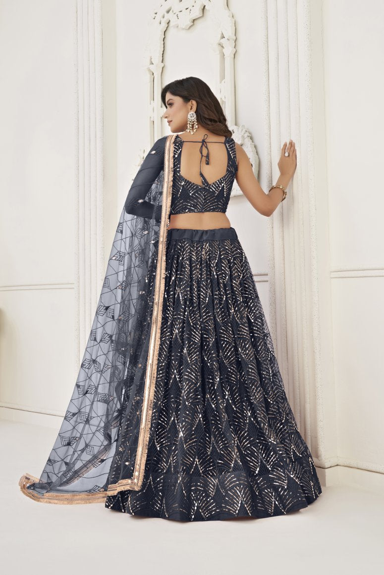 Latest Semi Stitched Lehenga Choli With Dupatta.