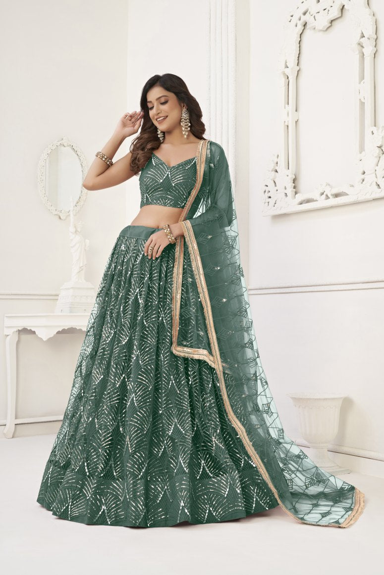 Latest Semi Stitched Lehenga Choli With Dupatta.