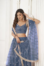 Latest Semi Stitched Lehenga Choli With Dupatta.