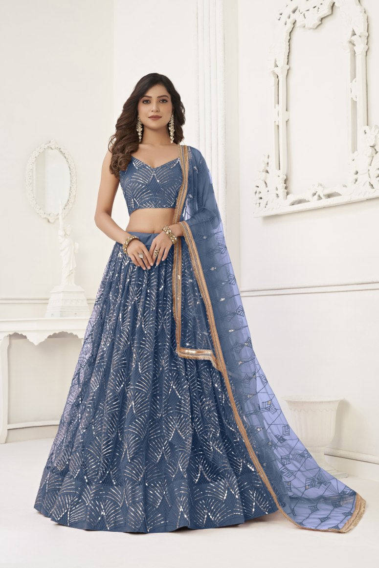 Latest Semi Stitched Lehenga Choli With Dupatta.