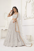 Latest Semi Stitched Lehenga Choli With Dupatta.