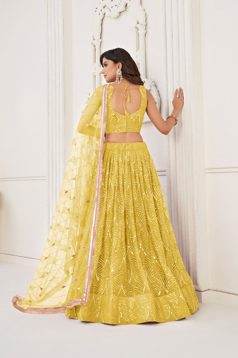 Latest Semi Stitched Lehenga Choli With Dupatta.