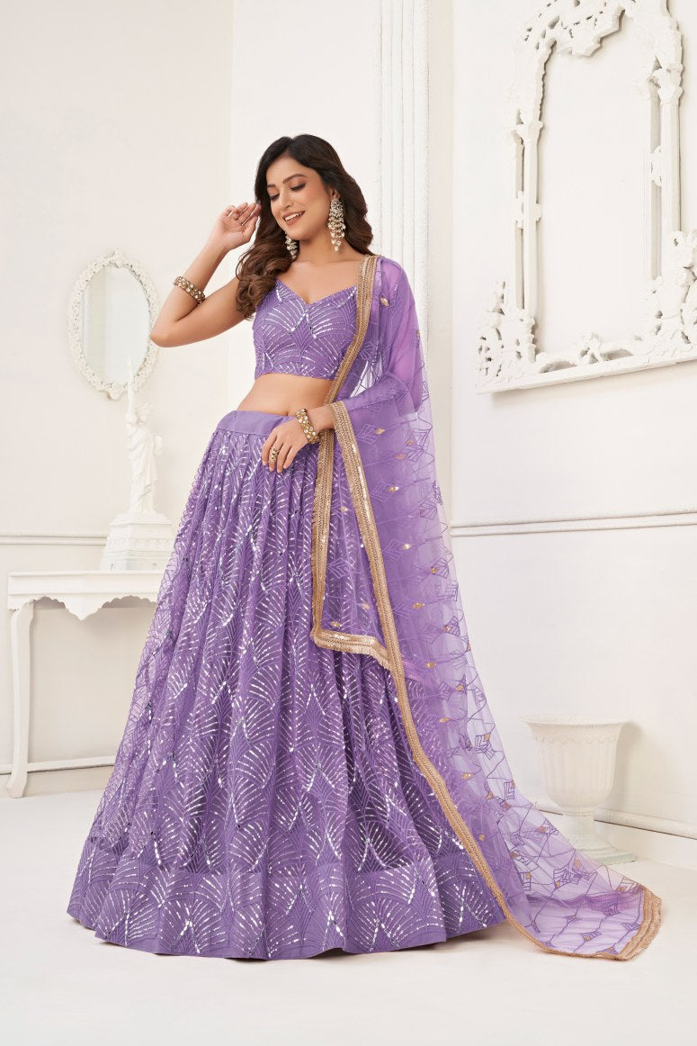 Latest Semi Stitched Lehenga Choli With Dupatta.