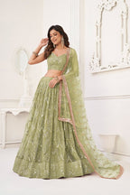 Latest Semi Stitched Lehenga Choli With Dupatta.