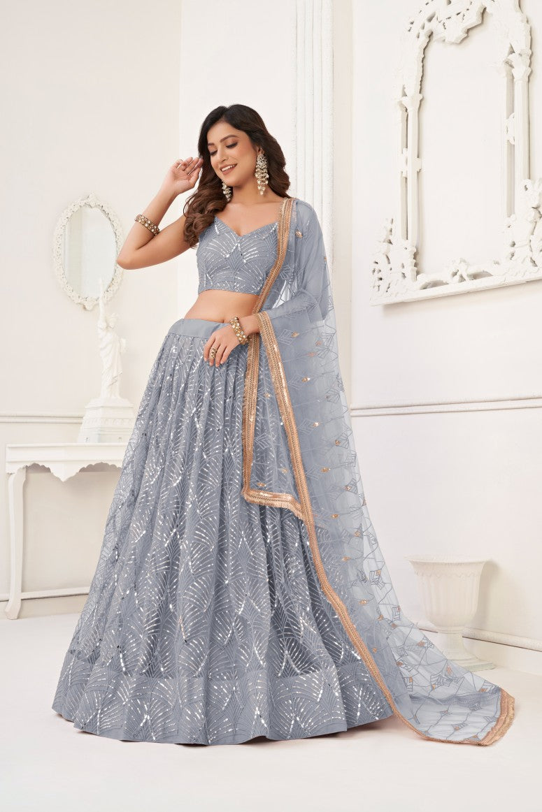 Latest Semi Stitched Lehenga Choli With Dupatta.
