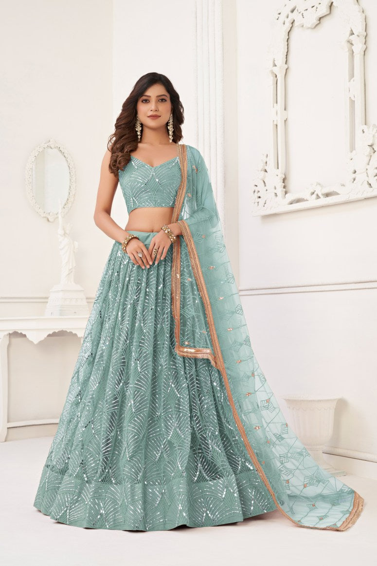 Latest Semi Stitched Lehenga Choli With Dupatta.