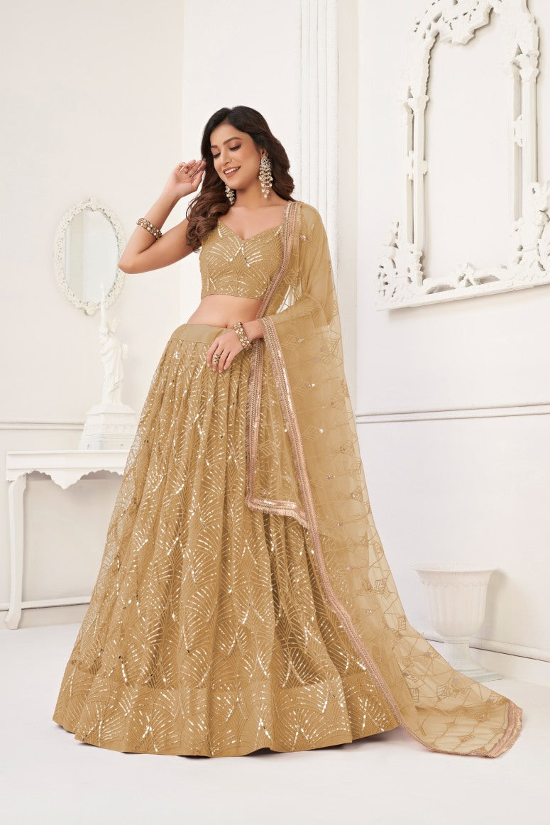 Latest Semi Stitched Lehenga Choli With Dupatta.