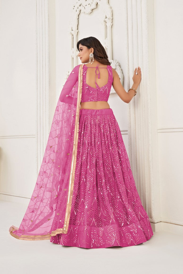 Latest Semi Stitched Lehenga Choli With Dupatta.