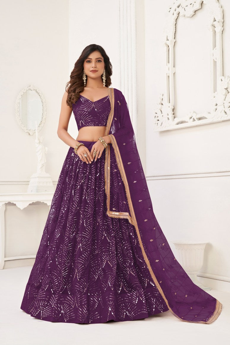 Latest Semi Stitched Lehenga Choli With Dupatta.