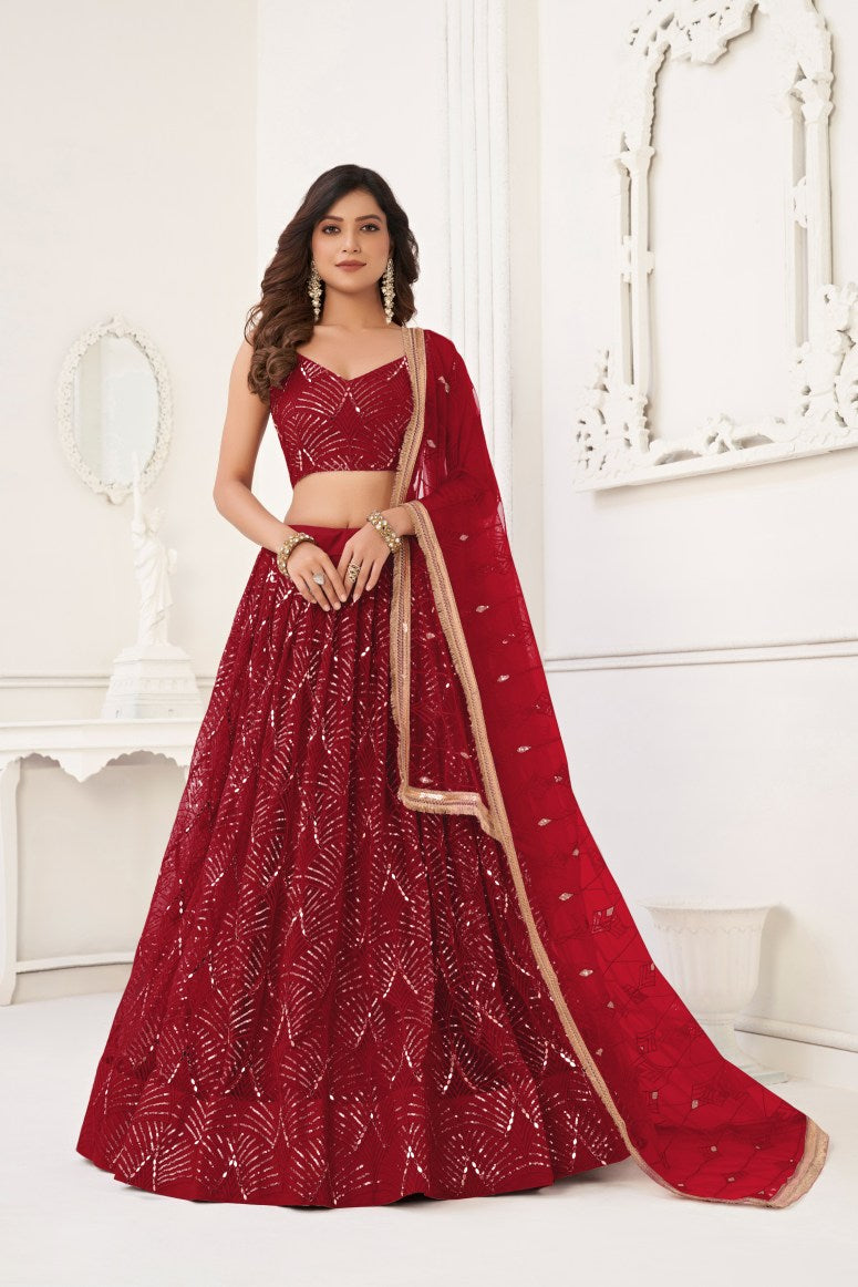 Latest Semi Stitched Lehenga Choli With Dupatta.