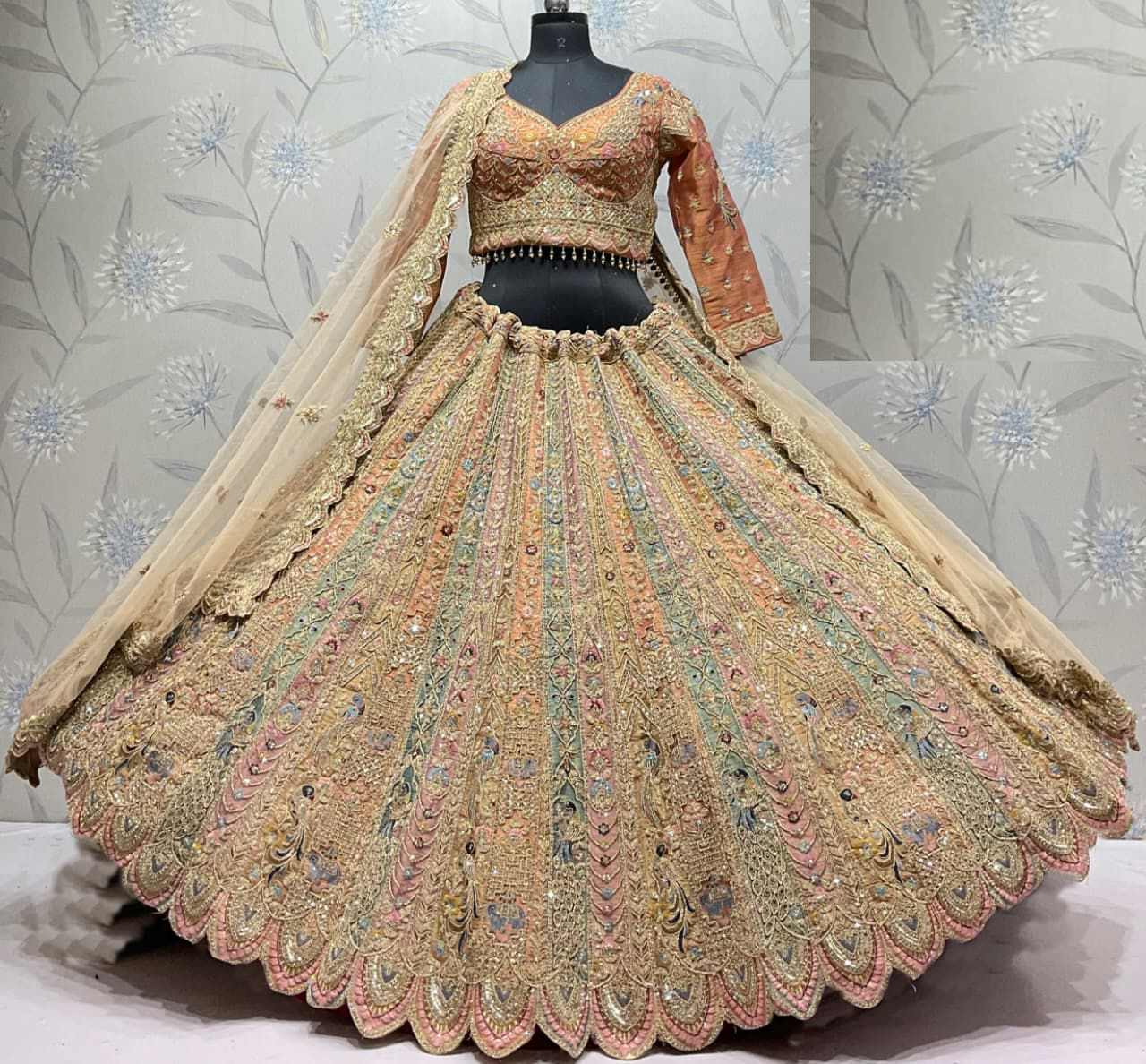 Latest Semi Stitched Lehenga Choli With Dupatta.
