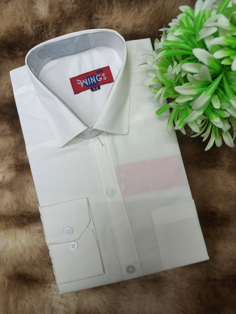 Cotton Silk Shirt.