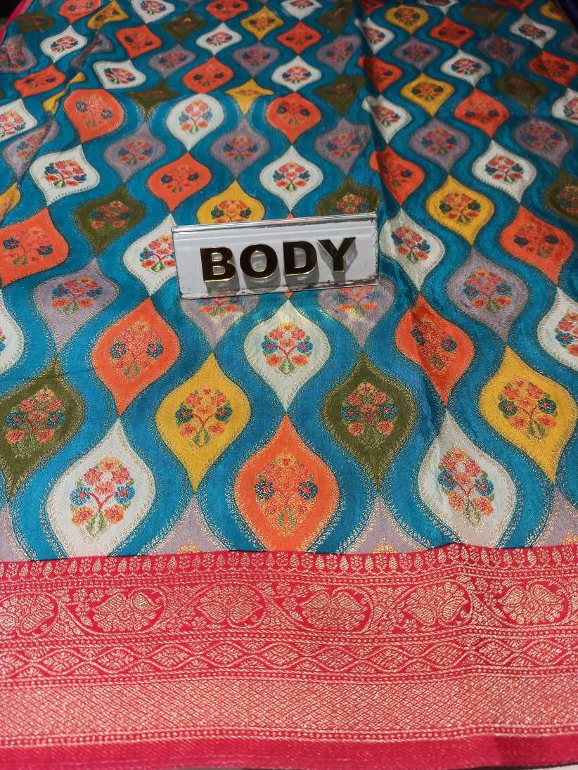Kanchi Mix Silk Saree.