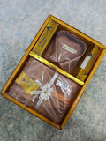Art Silk Dothi Set - 3 In 1 ( Small Border)