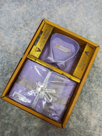 Art Silk Dothi Set - 3 In 1 ( Small Border)