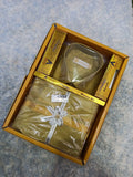 Art Silk Dothi Set  Shirt,Dothi,Kerchief &Belt- 3 In 1 ( Small Border)