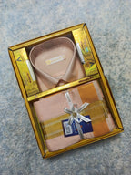 Art Silk Dothi Set  Shirt,Dothi,Kerchief &Belt- 3 In 1 ( Big Border)