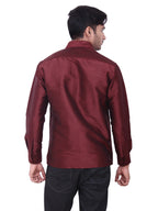 NEW  MAROON DESIGNER SHIRT