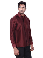 NEW  MAROON DESIGNER SHIRT