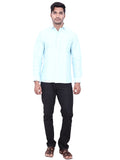 NEW BLUE DESIGNER SHIRT
