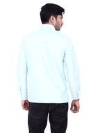 NEW BLUE DESIGNER SHIRT