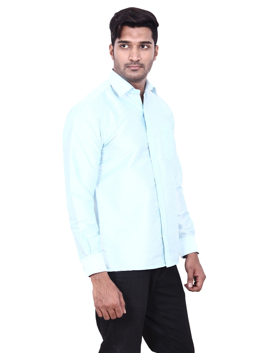 NEW BLUE DESIGNER SHIRT